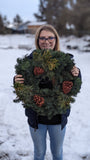 Douglas Fir Wreath (Choose from two sizes)